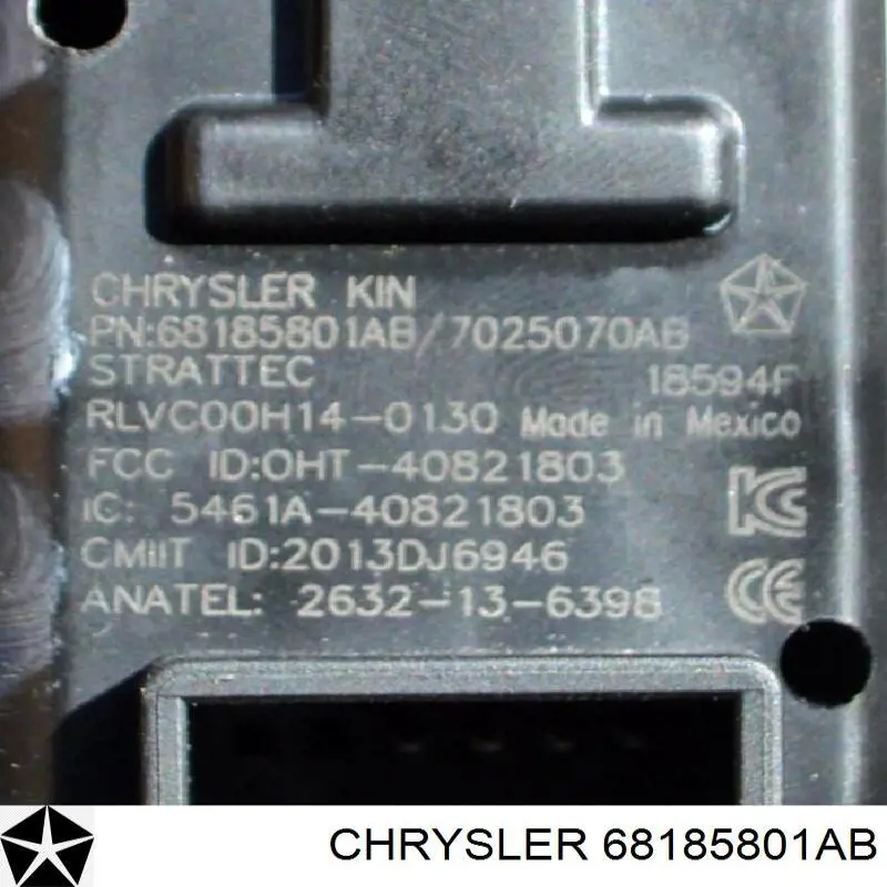 68185801AB Chrysler 