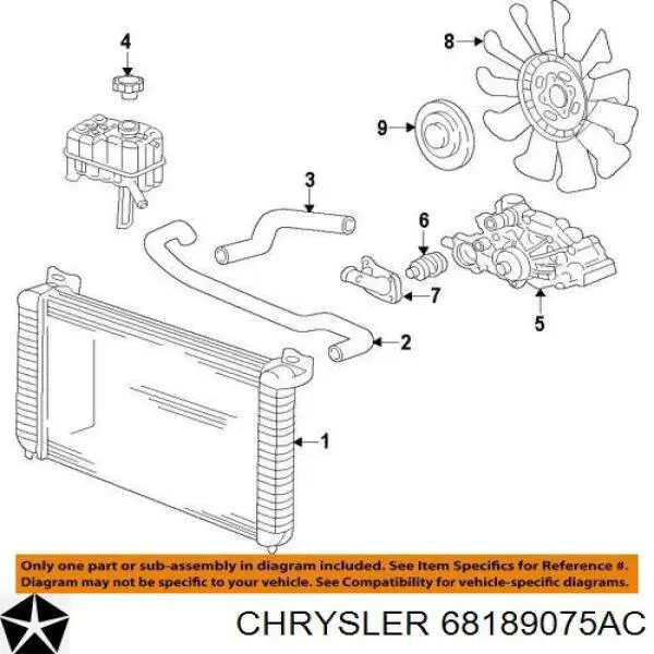 K68189075AE Fiat/Alfa/Lancia 