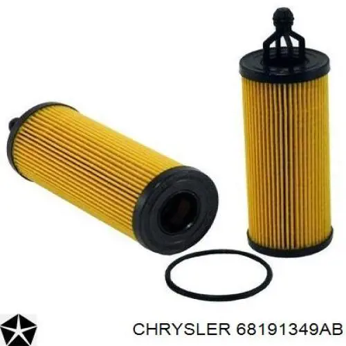 68191349AB Chrysler filtro de óleo