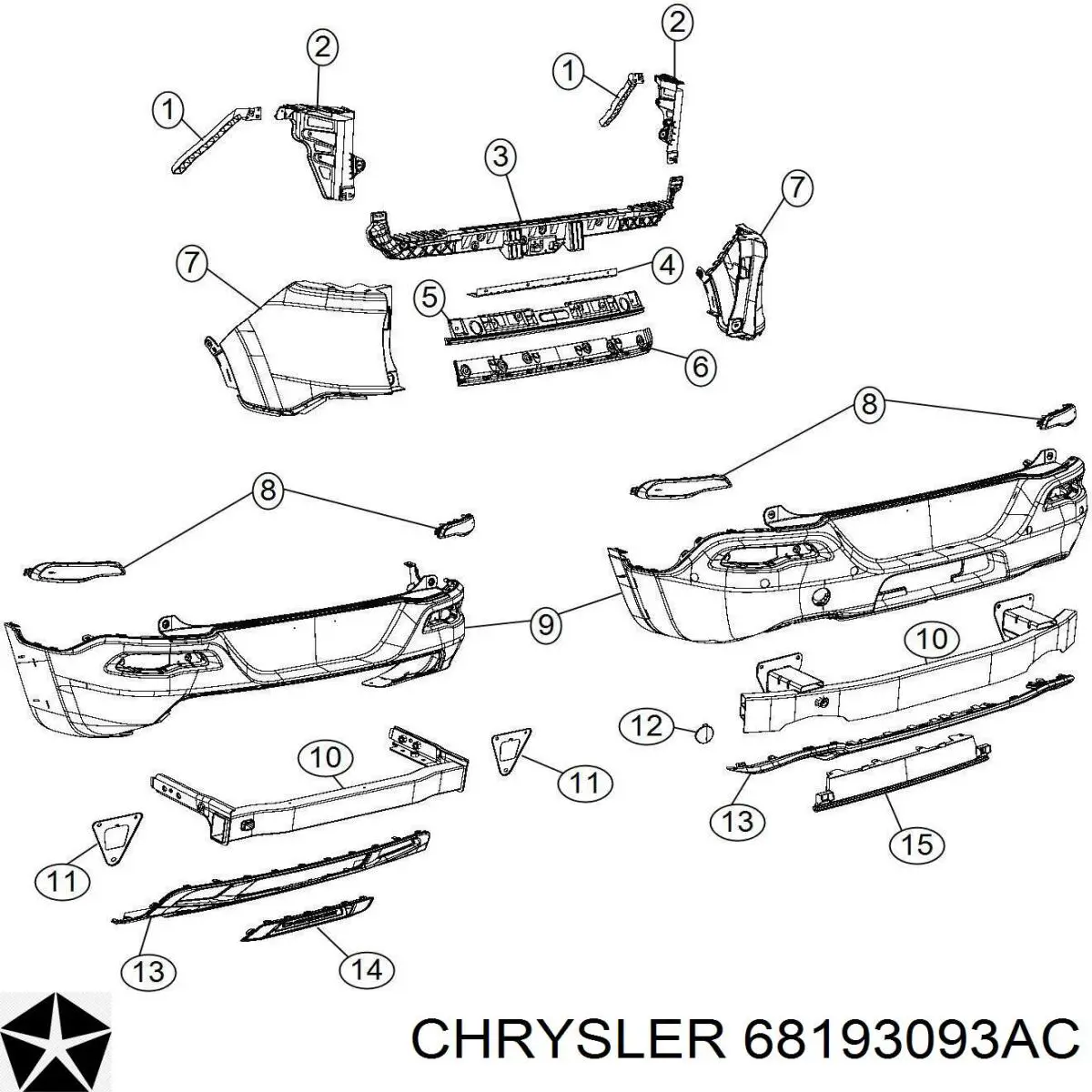  68193093AC Chrysler