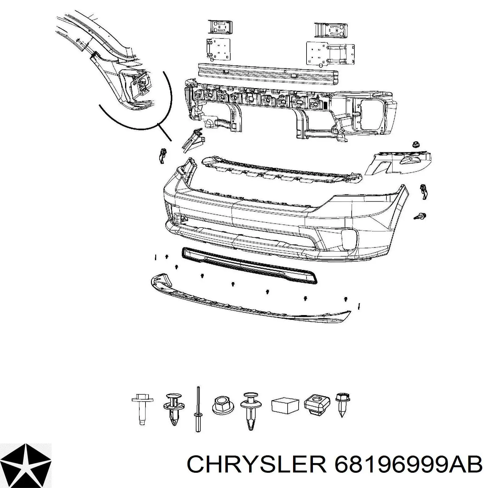 K68196999AB Fiat/Alfa/Lancia 