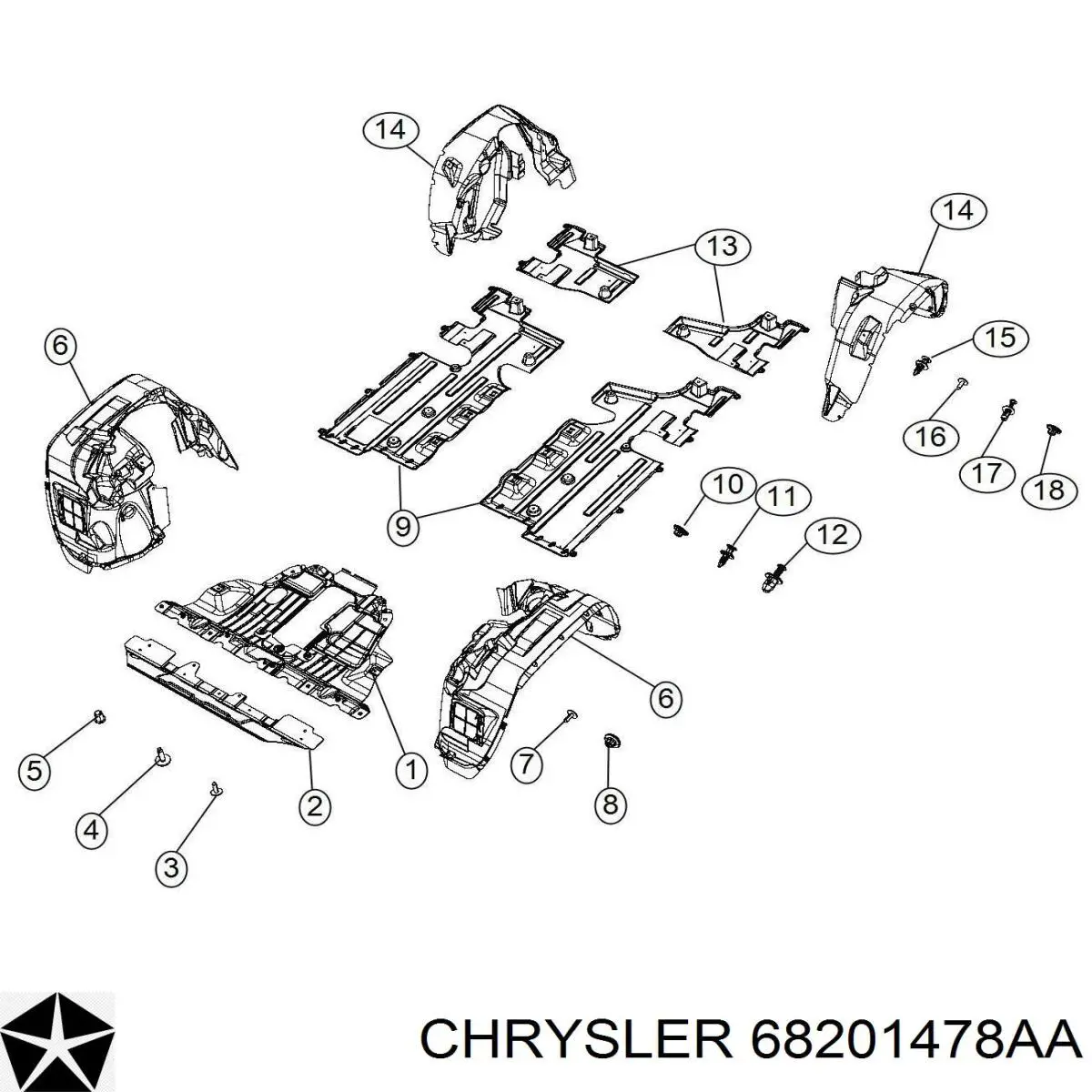  68201478AA Chrysler