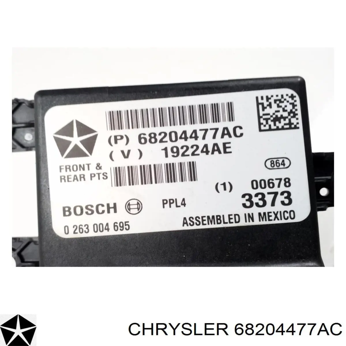 Купить 68204477AF Chrysler Модуль управления парктроником