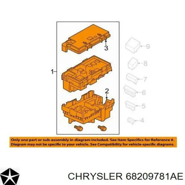 68209781AE Chrysler 