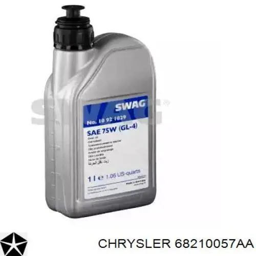 Трансмиссионное масло 68210057AA Chrysler