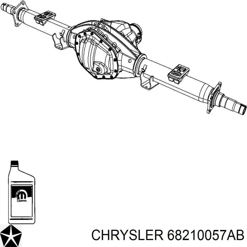 68210057AB Chrysler Масло в коробку передач