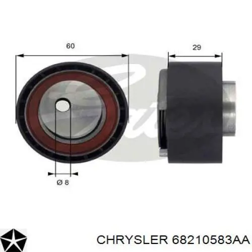  Chrysler 68397710AA цена, от 0.02 USD