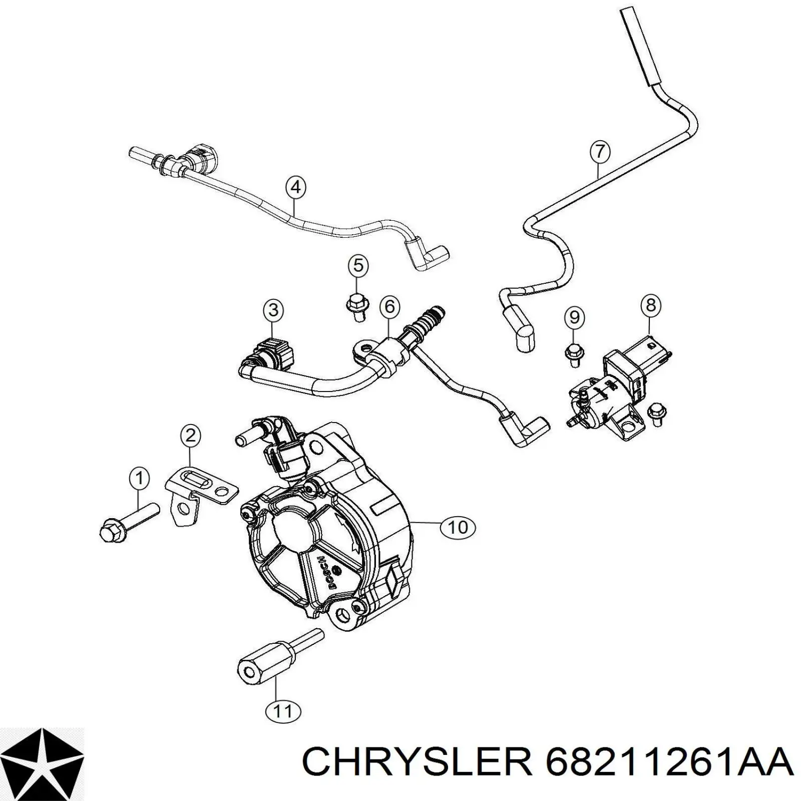 Купить 68211261AA Chrysler 