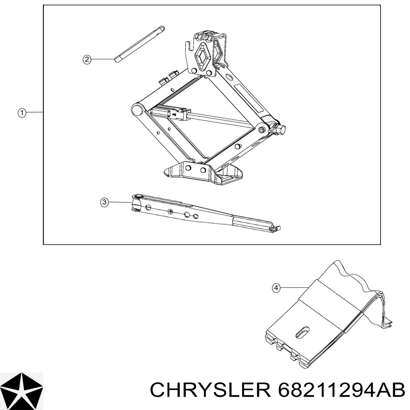  Chrysler 68211294AB цена, от 11.29 USD