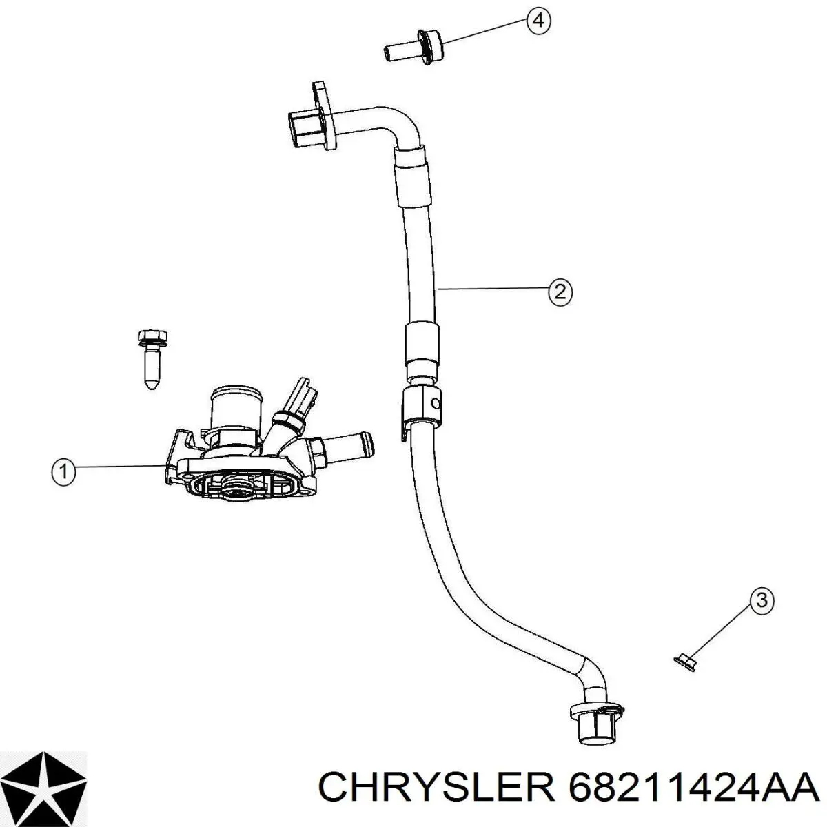 68211424AA Chrysler 