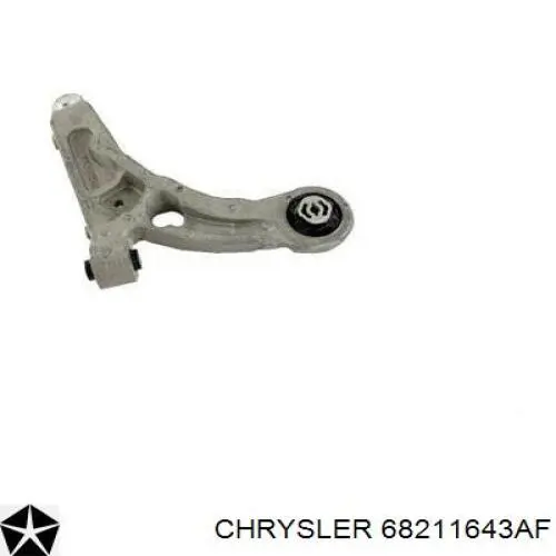 68211643AB Chrysler Рычаг передней подвески нижний левый