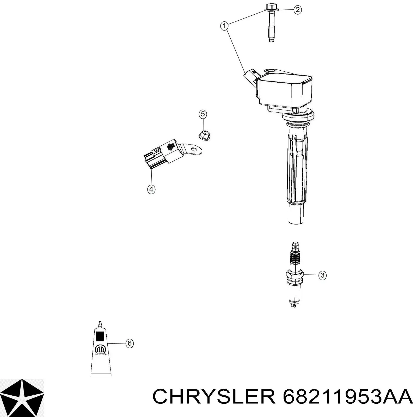 68211953AA Chrysler 