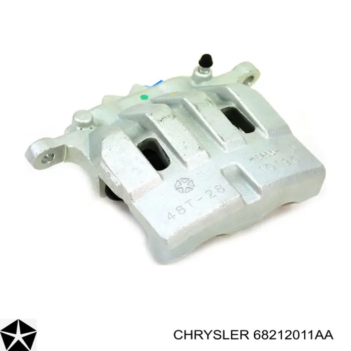 Суппорт тормозной передний левый 68212011AA Chrysler