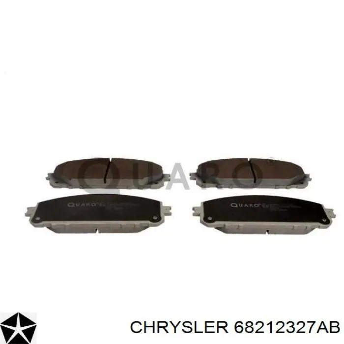 Колодки Chrysler 68212327AB цена, от 50.68 USD