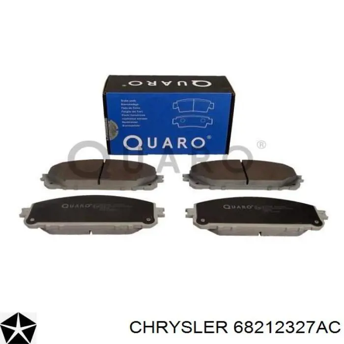 Купить 68212327AC Chrysler Колодки тормозные