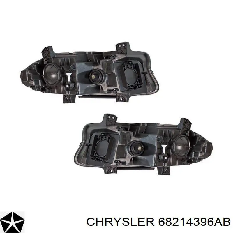 Правая блок фара Chrysler 68214396AB цена, от 380.93 USD