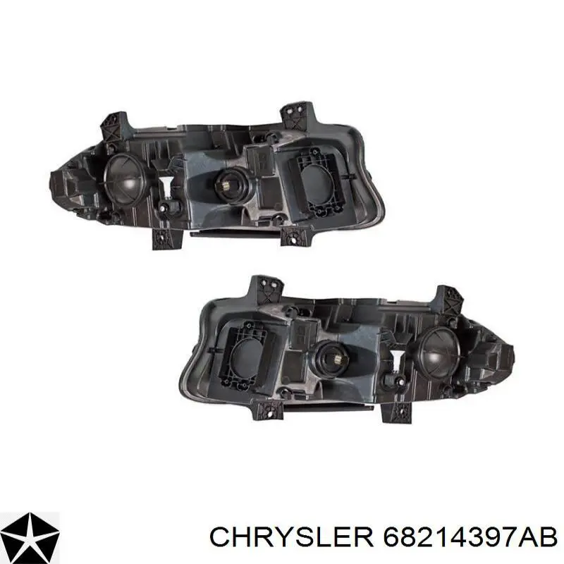 Купить 68214397AB Chrysler Фара левая передняя