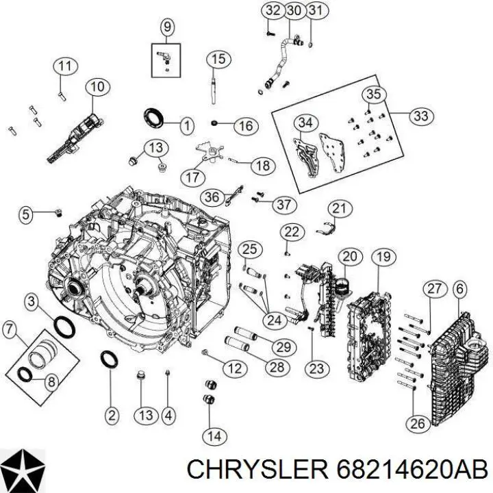  68214620AA Chrysler