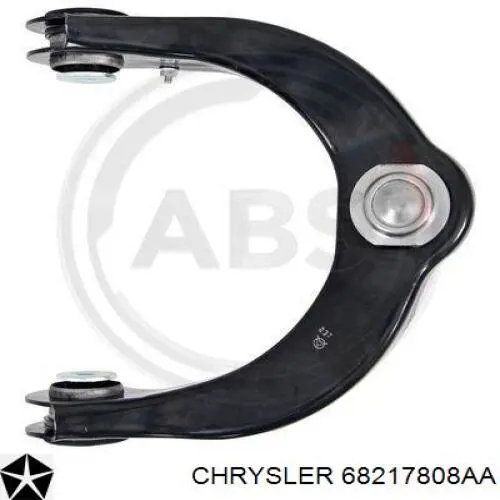 68217808AA Chrysler braço oscilante superior direito de suspensão dianteira