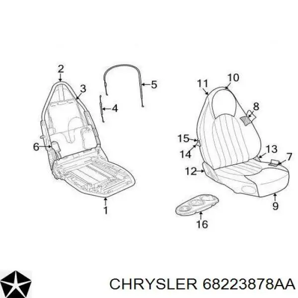  K68272880AD Fiat/Alfa/Lancia