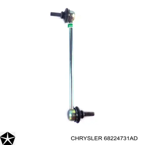 Тяга переднего стабилизатора Chrysler 68224731AD цена, от 23.54 USD