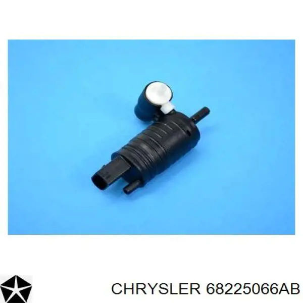 68225066AB Chrysler bomba de motor de fluido para lavador de vidro dianteiro/traseiro