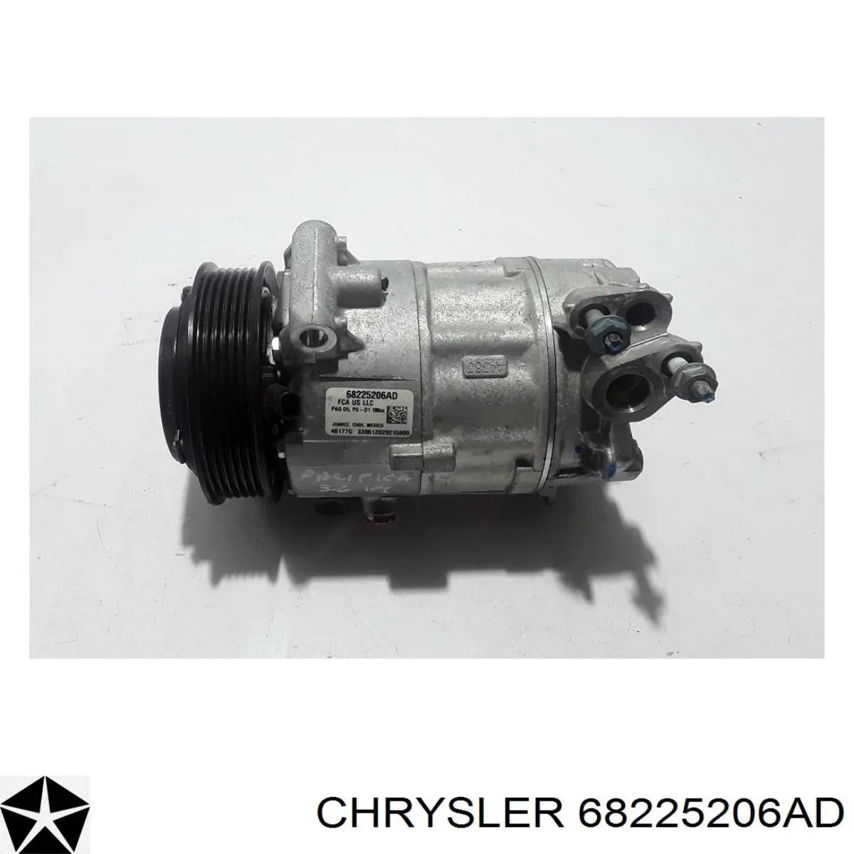 Компрессор кондиционера 68225206AF Chrysler