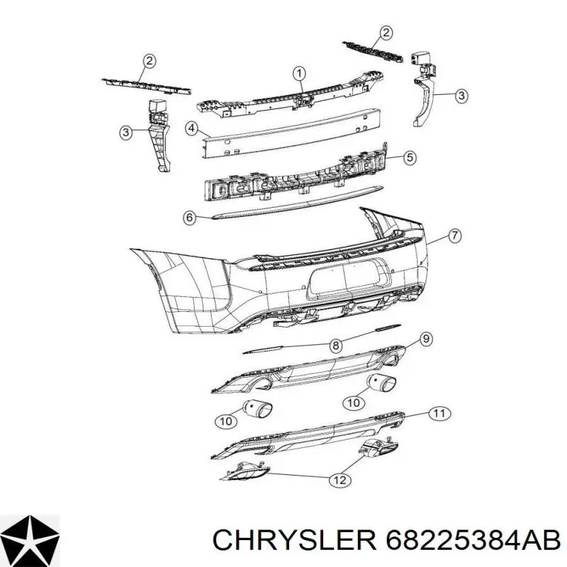 68225384AB Chrysler 