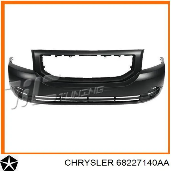 Усилитель переднего бампера 55079392AD Chrysler