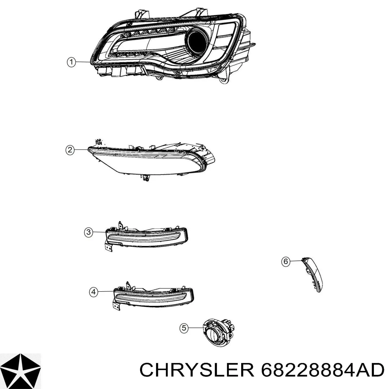  68228884AC Market (OEM)