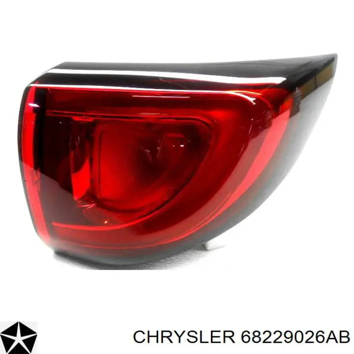 Фара задняя правая внешняя Chrysler 68229026AF цена, от 164.04 USD