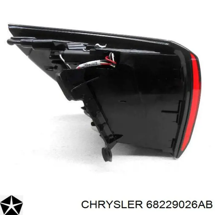 Купить 68229026AF Chrysler Фонарь задний правый, внешний