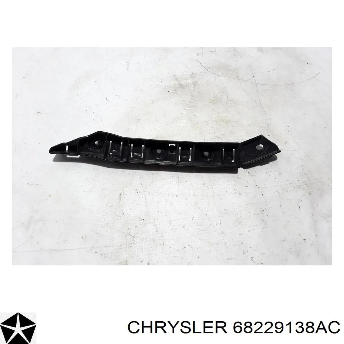 68229138AC Chrysler Направляющая переднего бампера правая