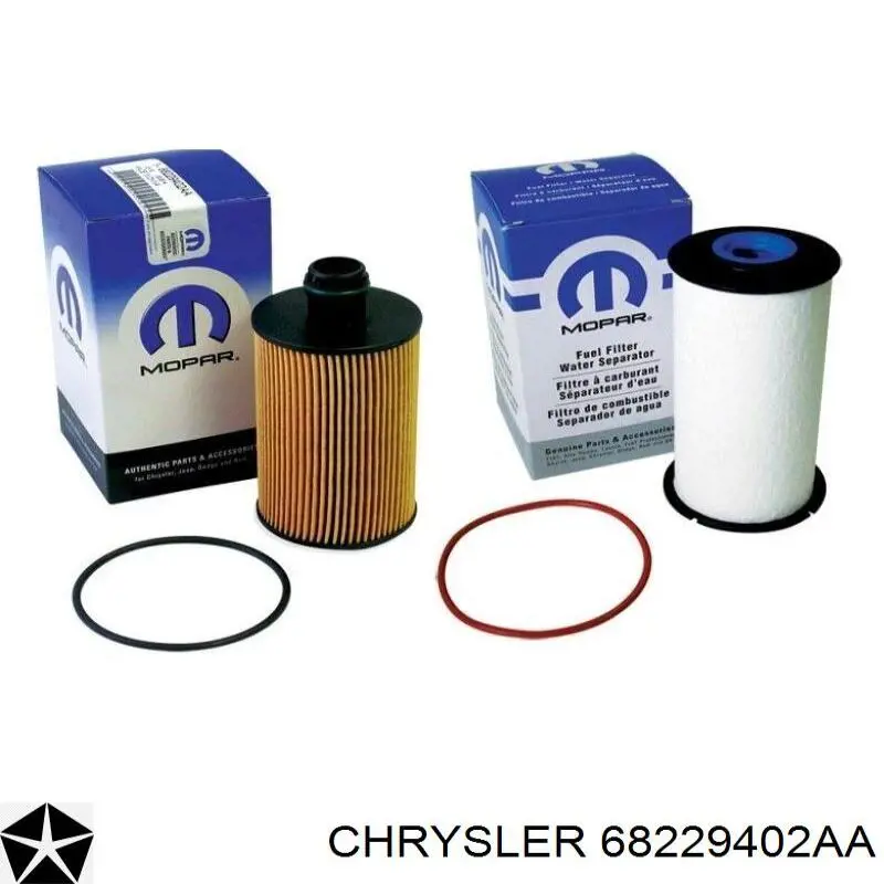 Фильтр очистки масла центробежный Chrysler 68229402AA цена, от 19.59 USD