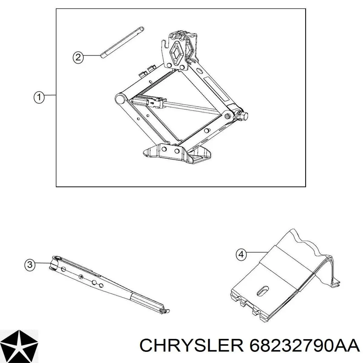  68223495AA Chrysler