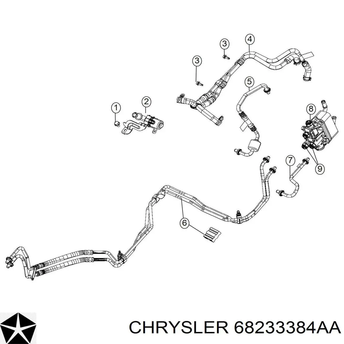  Chrysler 68485460AB цена, от 62.07 USD