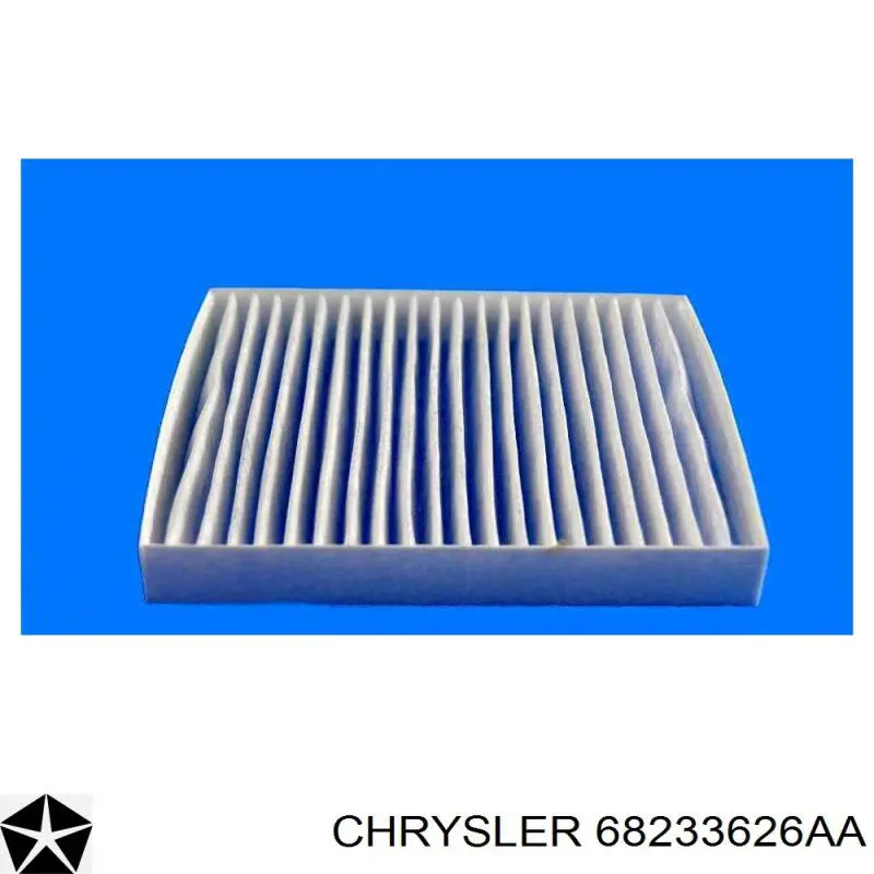 68233626AA Chrysler filtro de salão