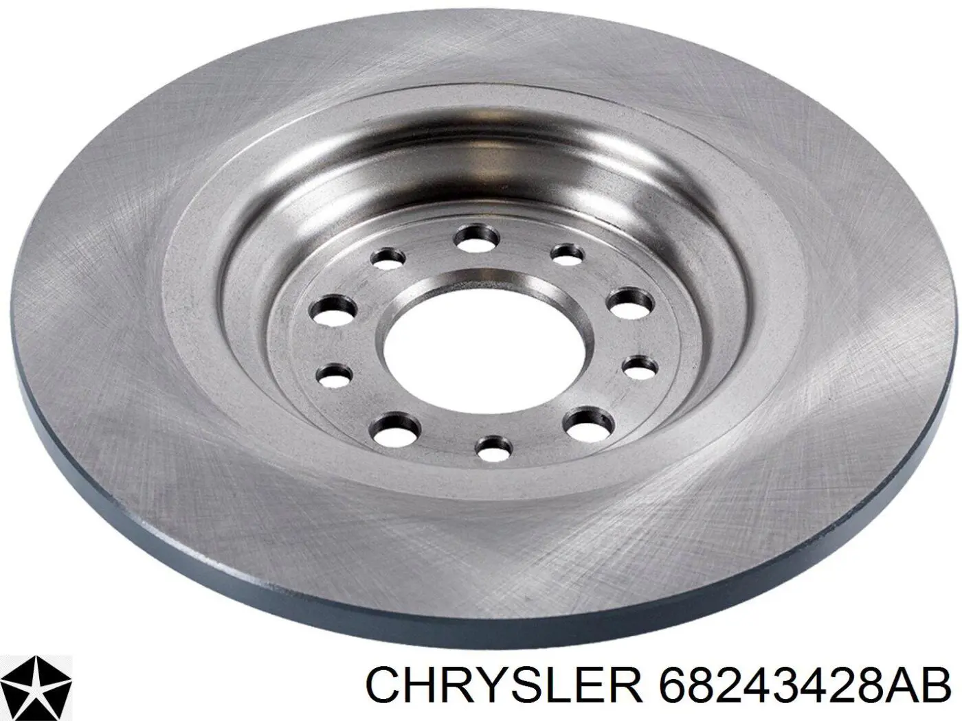 68243428AB Chrysler диск тормозной задний