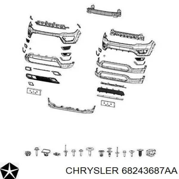 68243687AA Chrysler 