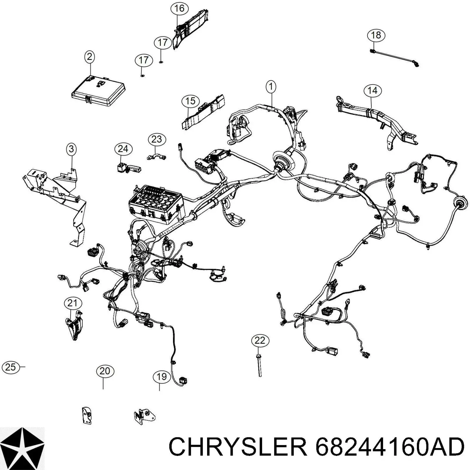 68244160AC Chrysler 