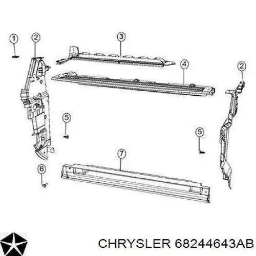 68244643AB Chrysler 