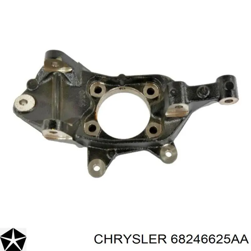 68246625AA Chrysler Цапфа левая