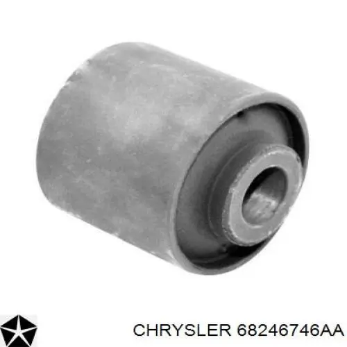 68246746AA Chrysler braço oscilante (tração longitudinal inferior esquerdo/direito de suspensão traseira)