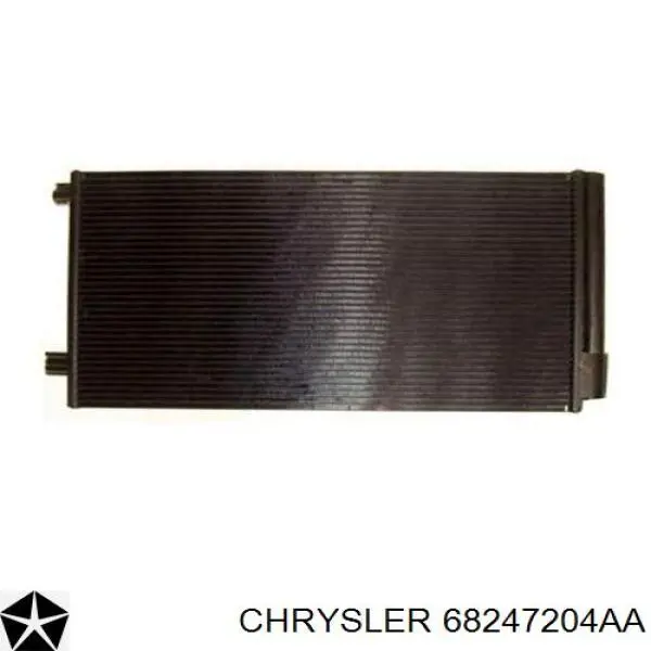 68247204AA Chrysler радиатор кондиционера