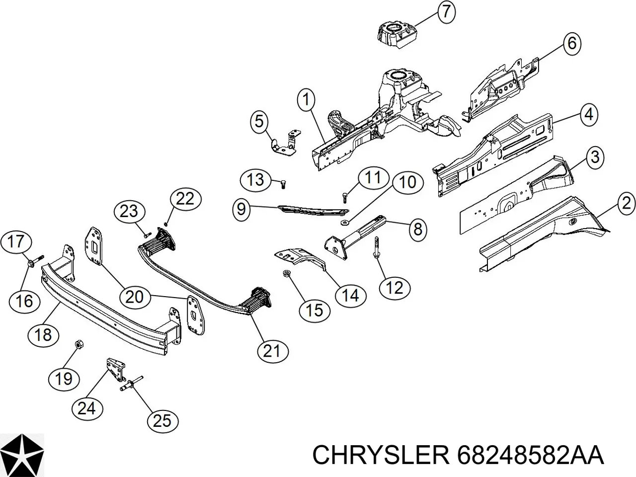 68247183AA Chrysler 