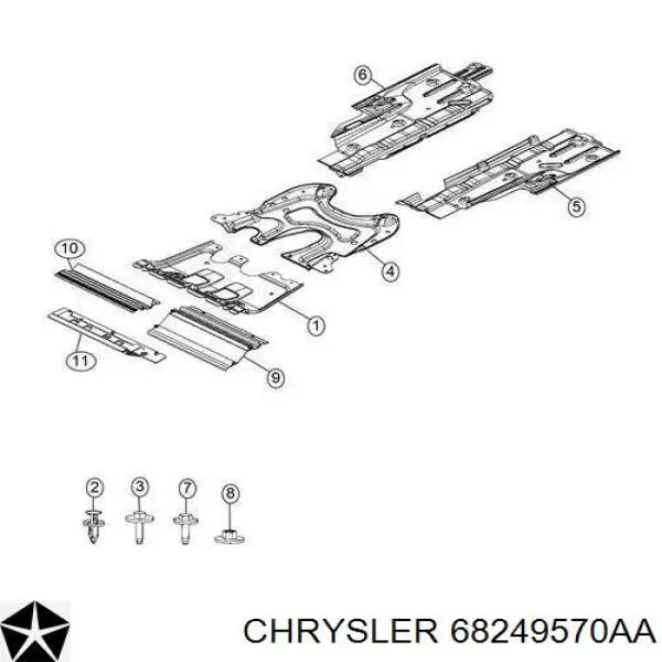  68249570AA Chrysler