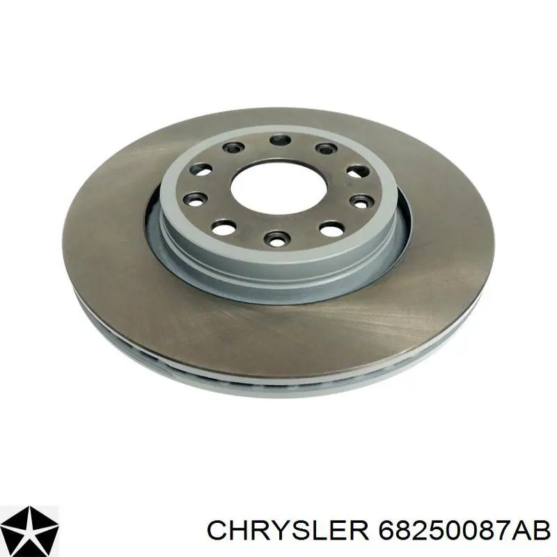 Тормоз дисковый передний Chrysler 68250087AA цена, от 106.89 USD