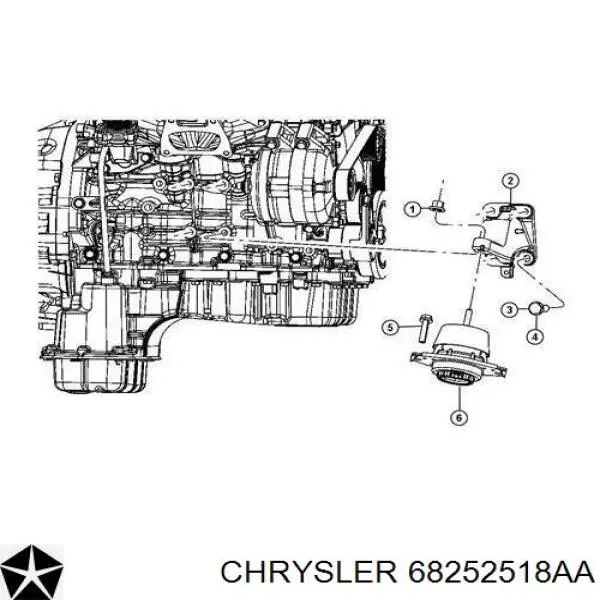  K68110950AC Fiat/Alfa/Lancia