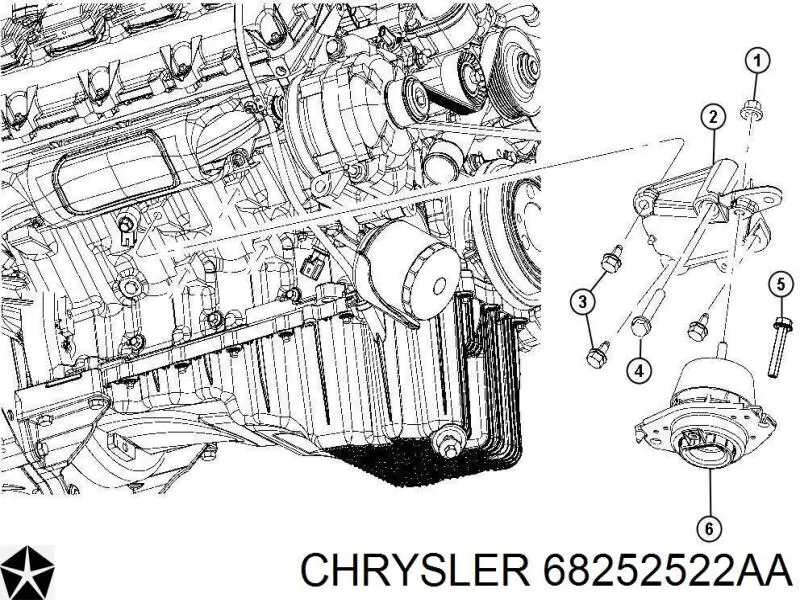  K68110951AC Fiat/Alfa/Lancia