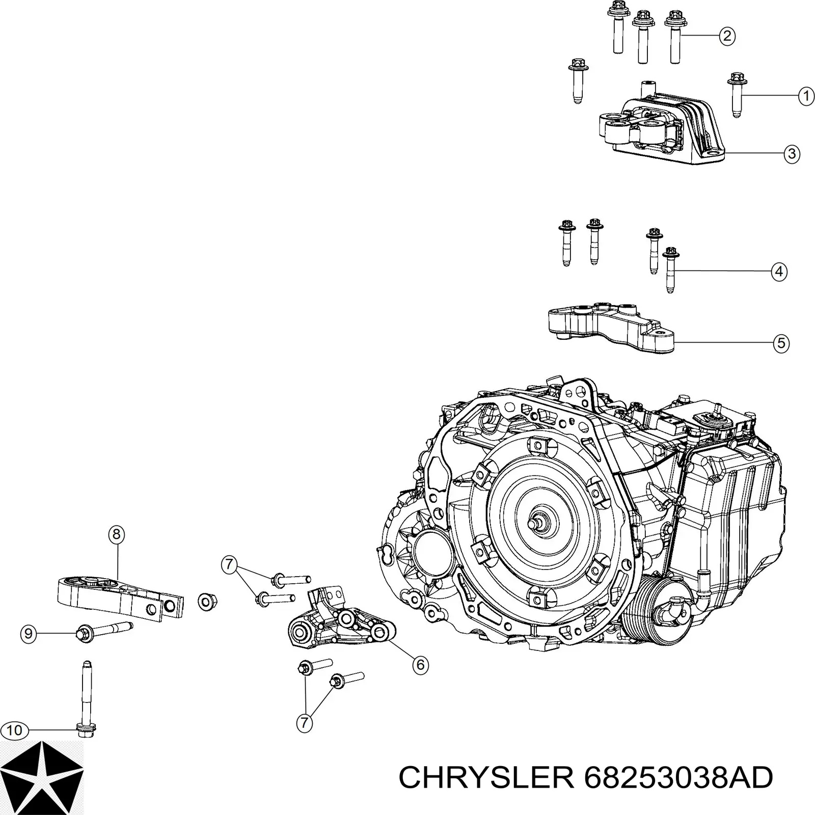 K68253038AD Fiat/Alfa/Lancia 